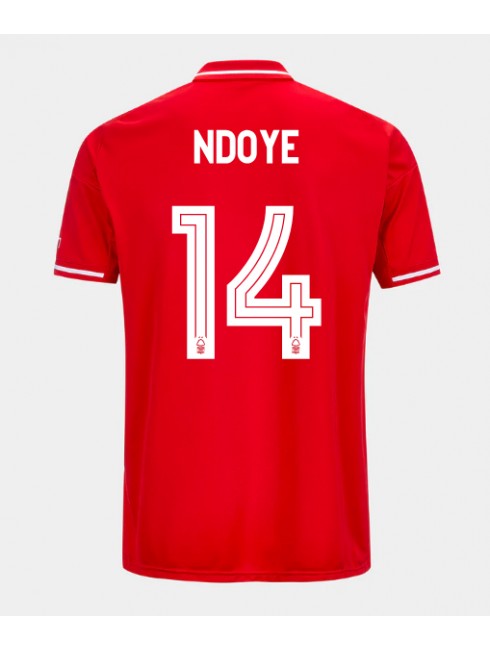 Nottingham Forest Dan Ndoye #14 Replika Hemmakläder 2025-26 Kortärmad Nottingham Forest Dan Ndoye #14 Replika Hemmakläder 2025-26 Kortärmad